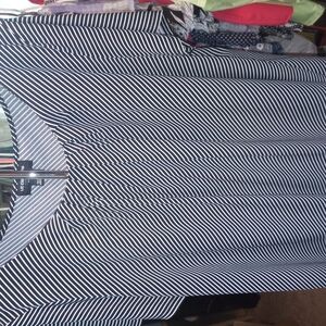 Liz Claiborne Black and White  Short Sleeve Top 2x